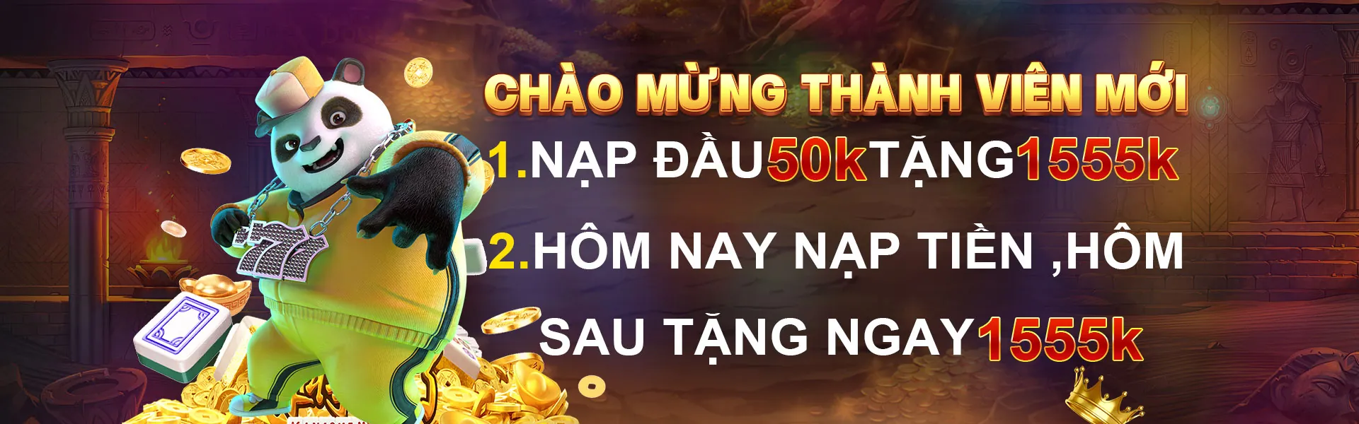 Hình ảnh khuyến mãi chào mừng g168 game